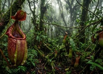 O achado fascinante nas montanhas das Filipinas revela plantas capazes de comer animais