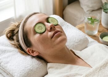 Mito de cinema? A ciência por trás do pepino nos olhos que reduz o inchaço matinal