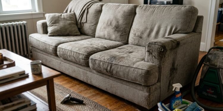 Nem panos nem alvejante, a tecnologia que limpa seu sofá e acaba com as alergias