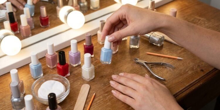 Essa é a cor de esmalte mais viral de abril perfeita para unhas curtas e ideal para um visual marcante