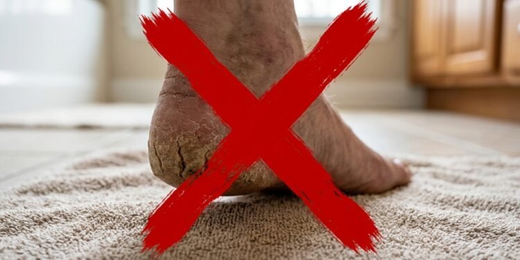 Adeus aos calcanhares ásperos, a técnica noturna simples para restaurar a suavidade dos pés