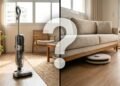 Aspirador vertical ou robô: qual escolher para facilitar a limpeza da casa e ganhar mais tempo na rotina