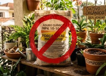 Adeus adubos químicos, o resíduo simples da cozinha que promove uma transformação absoluta no seu jardim