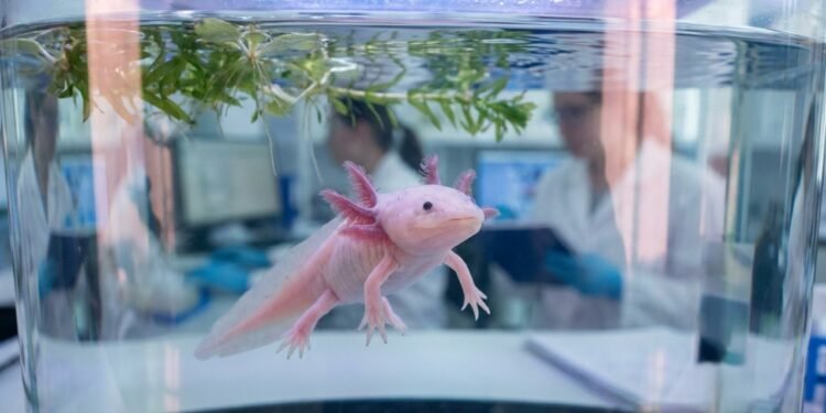 Os 2 grandes mistérios biológicos que tornam o axolote o animal mais estudado pelos laboratórios