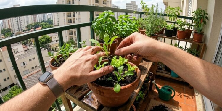 Os 4 vegetais para plantar na varanda no outono que crescem rápido e ocupam pouco espaço