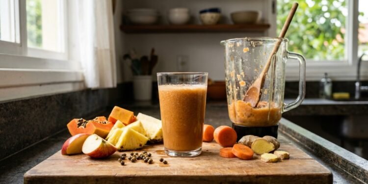 Esse suco para vermes promete limpar o intestino, mas a verdade é bem mais complicada