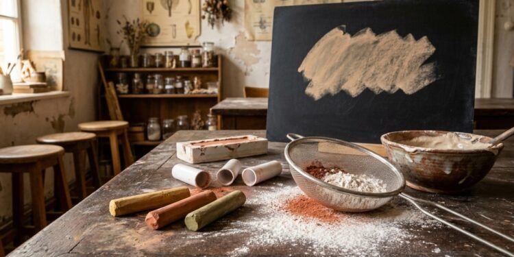 Aprenda a fazer giz em casa usando terra e veja o resultado surpreender