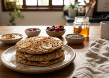 Como fazer panquecas de aveia e banana: uma receita saudável e leve