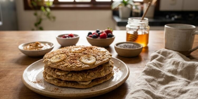 Como fazer panquecas de aveia e banana: uma receita saudável e leve