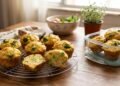 Prepare em poucos minutos: muffins de frango com legumes saudáveis, baratos e deliciosos