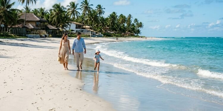 Fundada durante a invasão holandesa, essa vila alagoana de 8 mil moradores guarda a praia eleita a mais bonita do Brasil