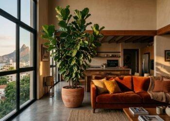 Plantas gigantes estão de volta: quais são as tendências de decoração para 2026