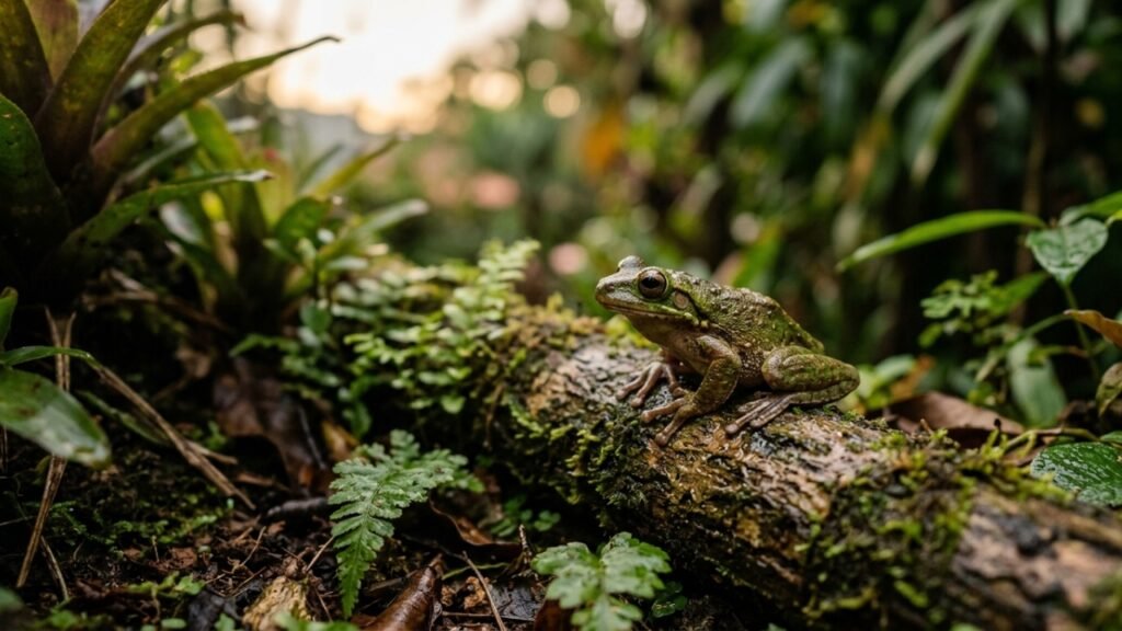 Se você ouvir sapos no seu quintal, nós vamos te dizer o que isso significa e por que é um bom sinal