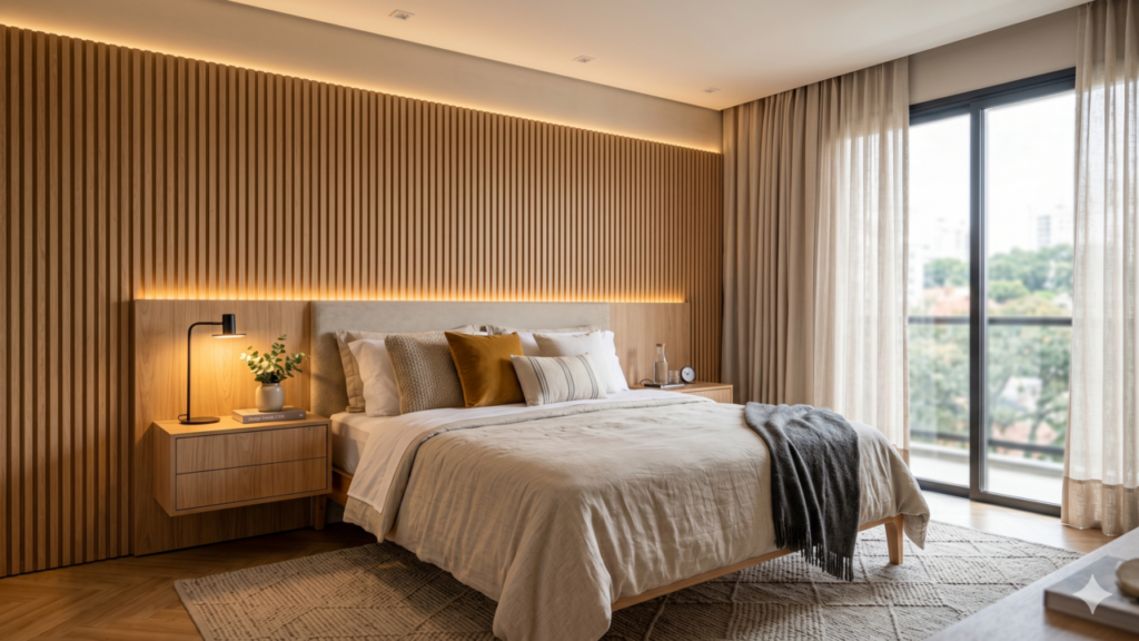 Nova moda no quarto troca quadros por conforto