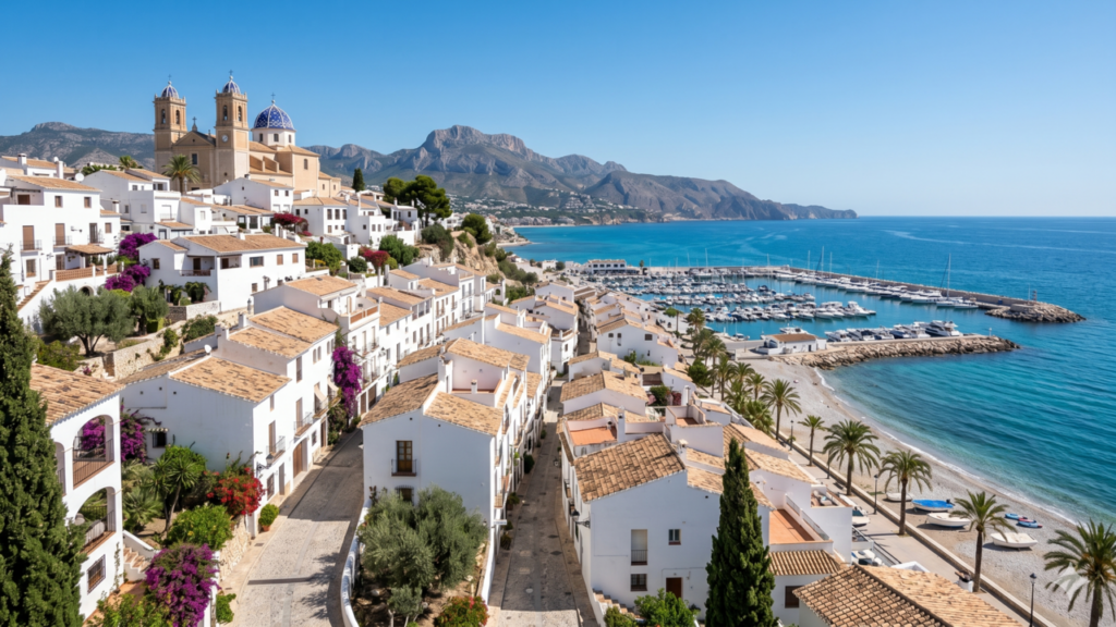 Altea preserva casas brancas e encanta turistas