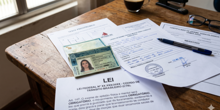 Teste toxicológico torna-se obrigatório para condutores de motos e carros de passeio