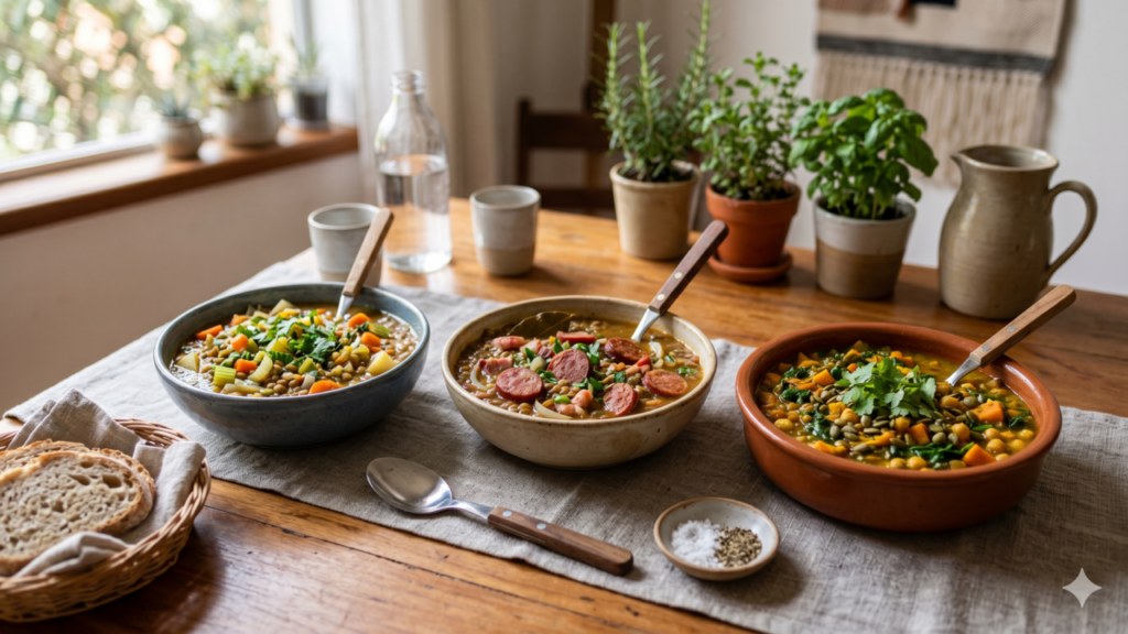 Receita de lentilhas surpreende pelo sabor intenso