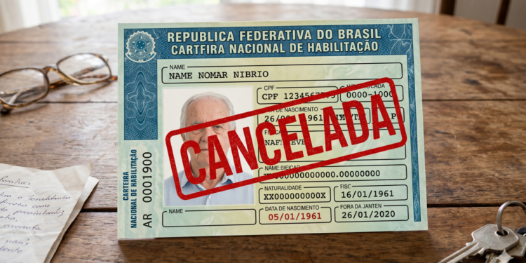 CNH para idosos acima de 65 anos