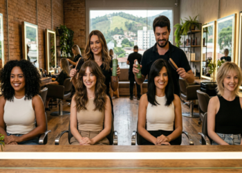 O corte médio feminino combina com todos os tipos de cabelo