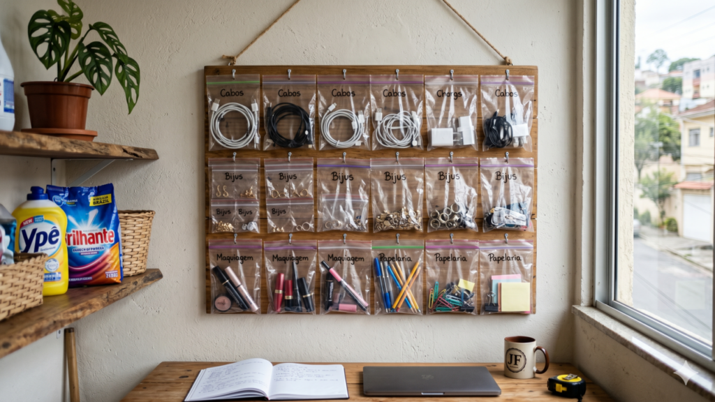 Quem guarda bolsinha zip usada está fazendo certo