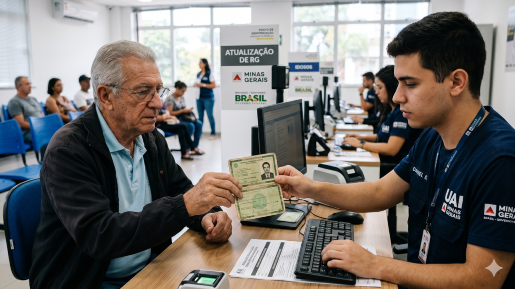 Novo RG resolve falhas e facilita vida dos idosos