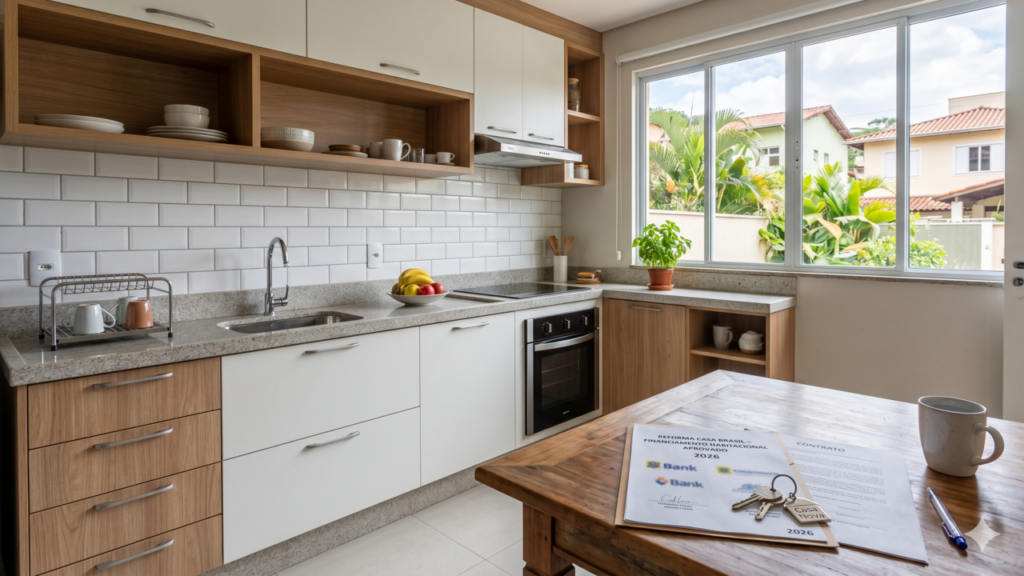 Reforma Casa Brasil libera crédito para banheiro e cozinha