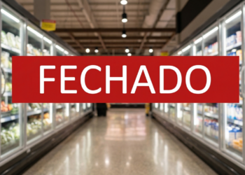 Um supermercado popular foi fechado por vender alimentos estragados e contaminados