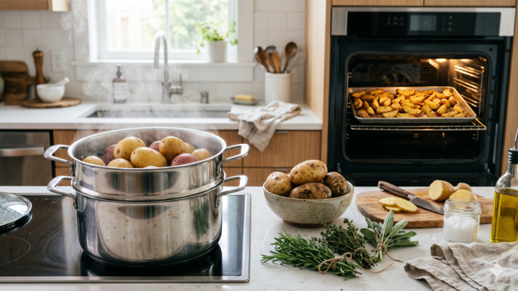 Melhor forma de cozinhar batata saudável