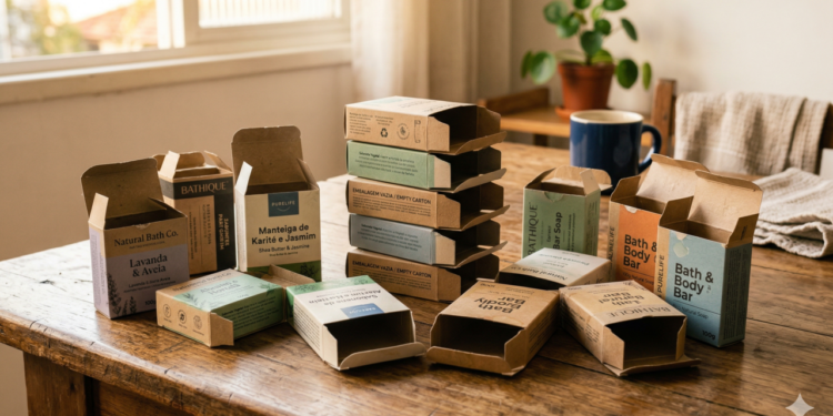 Reciclar caixas de sabonete vira solução prática