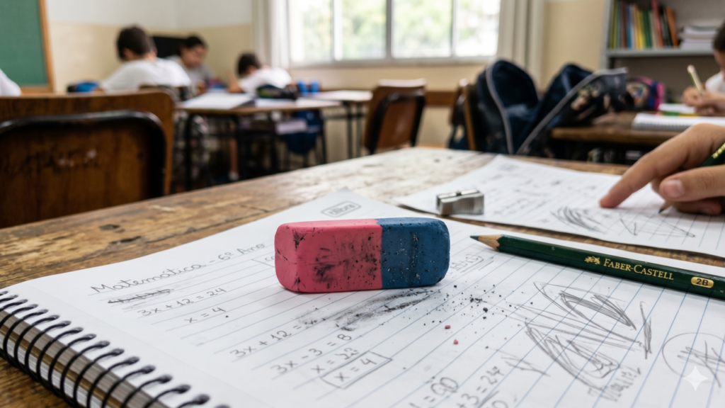 Parte azul da borracha tem função que surpreende