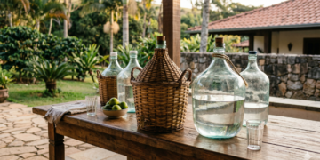 Quase ninguém usa garrafão assim na decoração