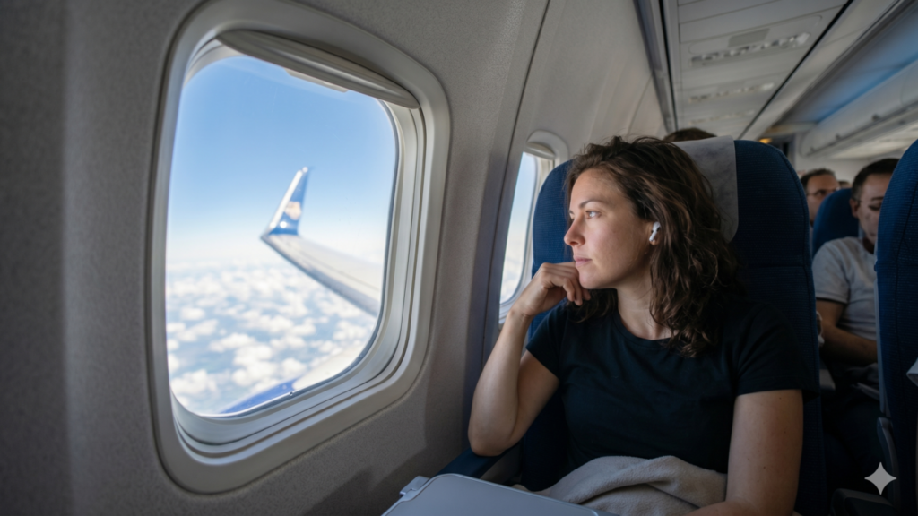 O furo na janela do avião não é defeito e tem função vital