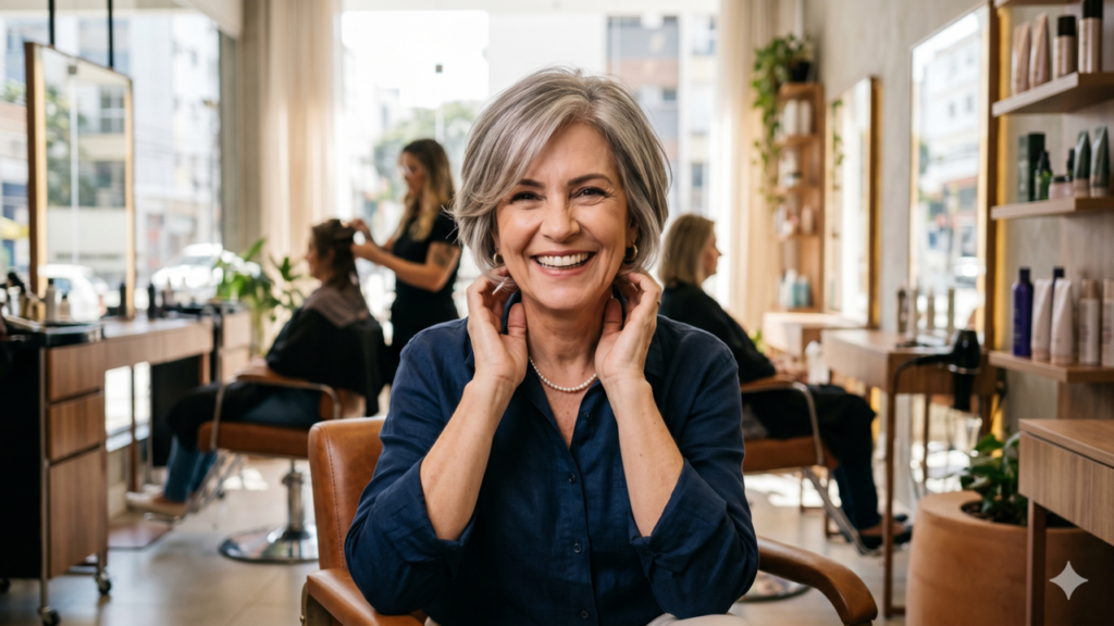 Cabelo fino após os 55 pode ganhar volume fácil