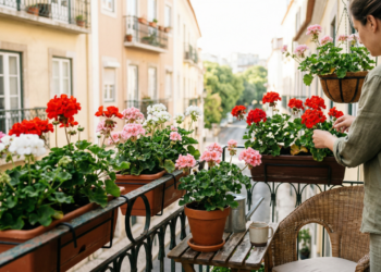 Como cuidar de gerânios e manter flores o ano todo