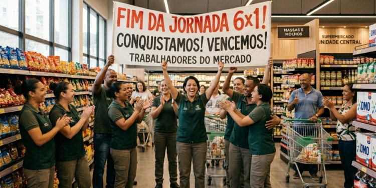 Escala 5x2 pode mudar o trabalho em supermercados no Brasil]