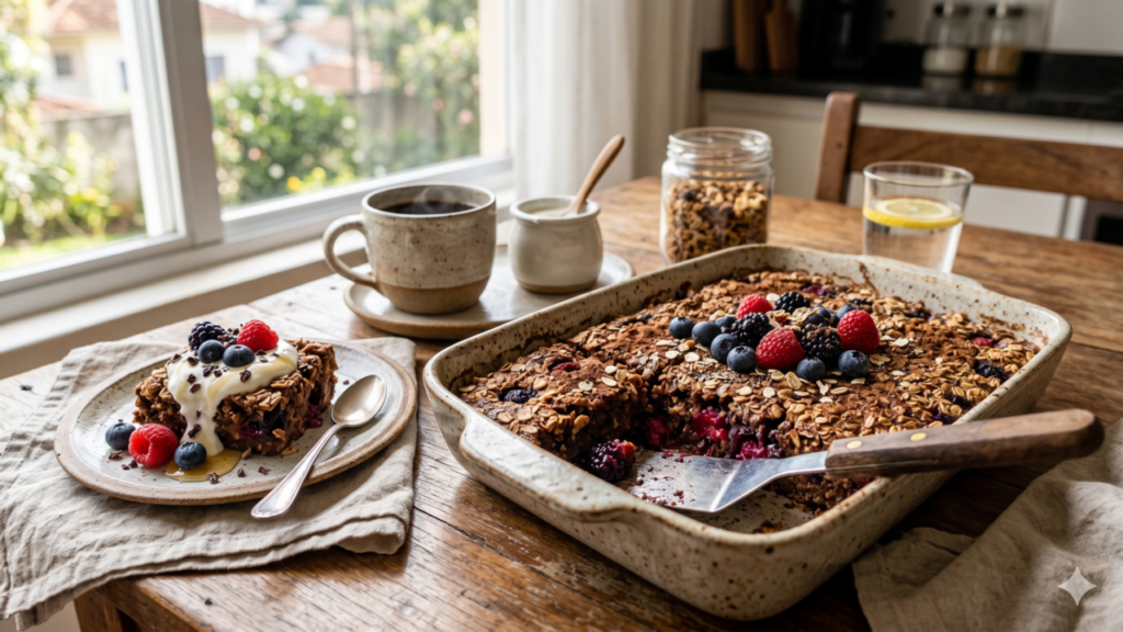 Receita com aveia e cacau conquista quem prova