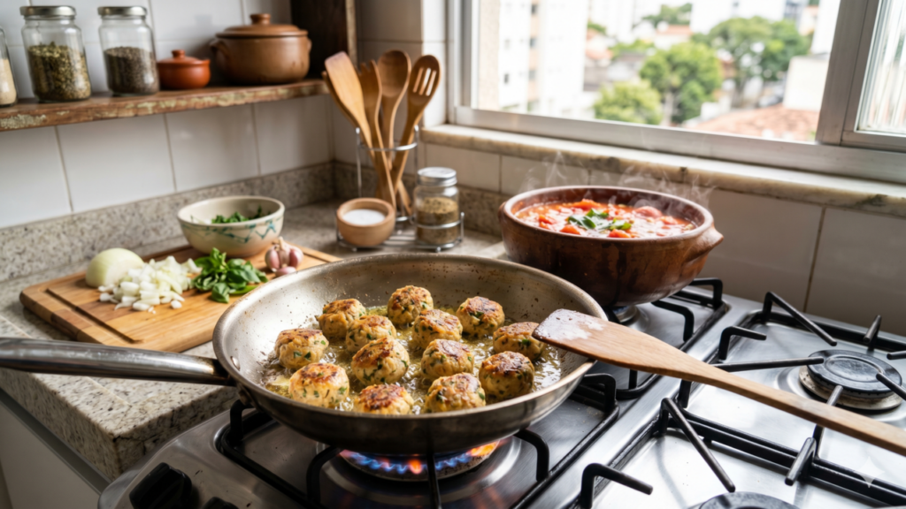 O truque da garrafa mudou essas almôndegas