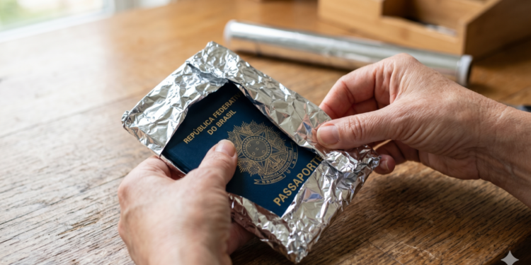 Passaporte biométrico pode ser protegido com solução simple