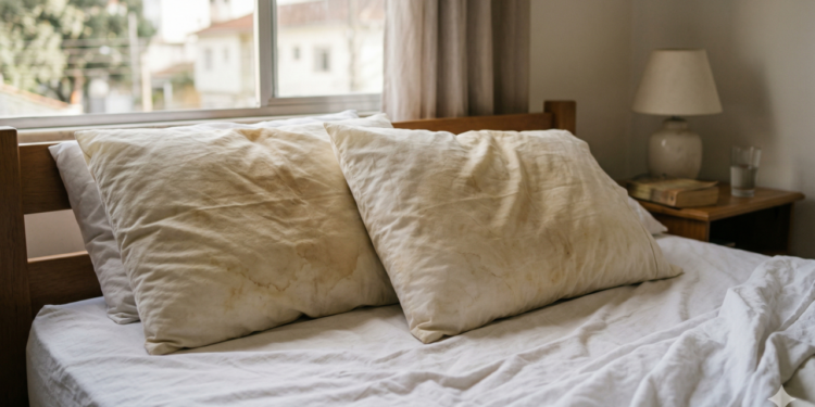 Como deixar almofadas brancas e livres de ácaros