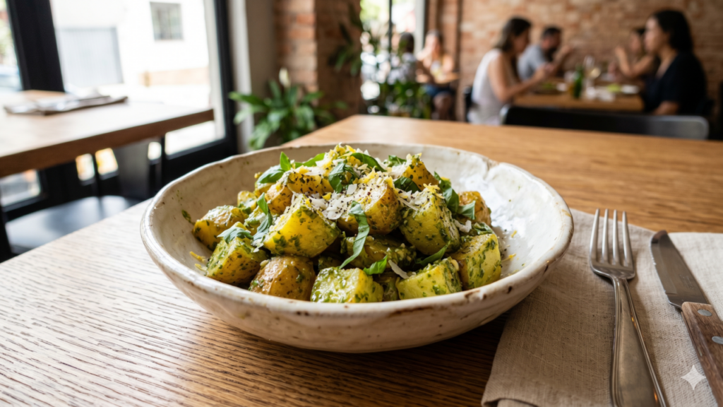 O segredo italiano que elevou a salada de batata