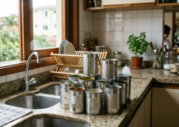 Transforme latas em vasos e crie um jardim barato em casa