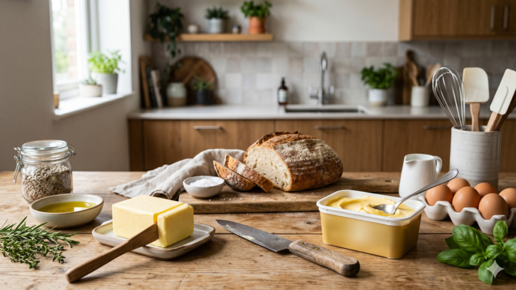 Muita gente erra ao escolher manteiga ou margarina