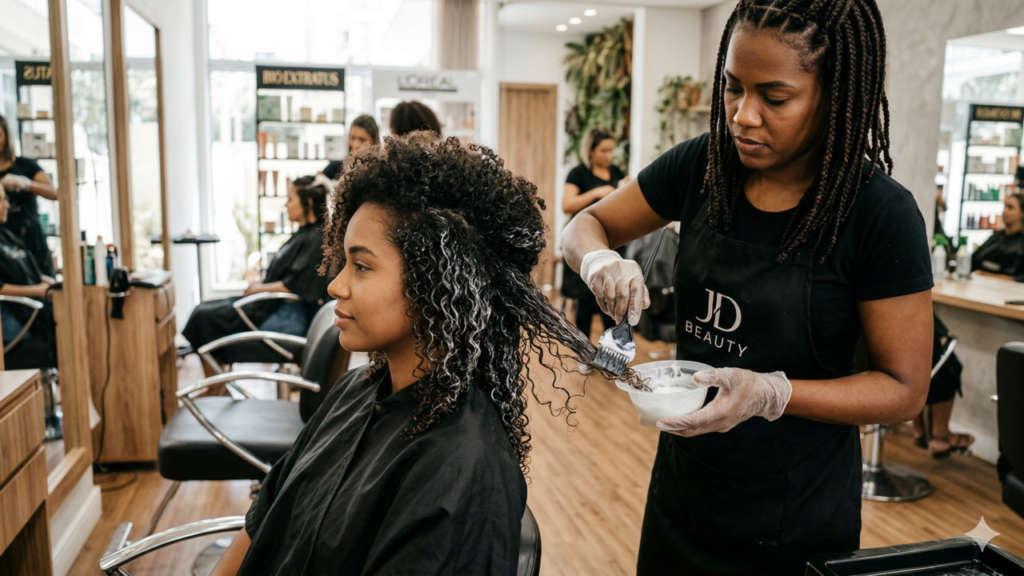 O melhor jeito de fazer botox em cabelo cacheado sem alisar