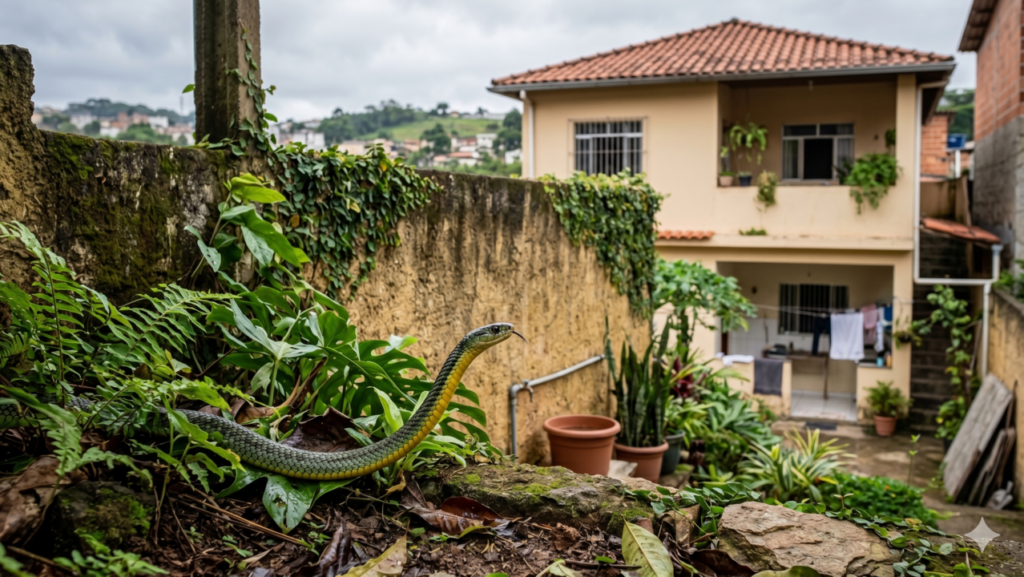 Cobras aparecem mais em casas e motivo preocupa