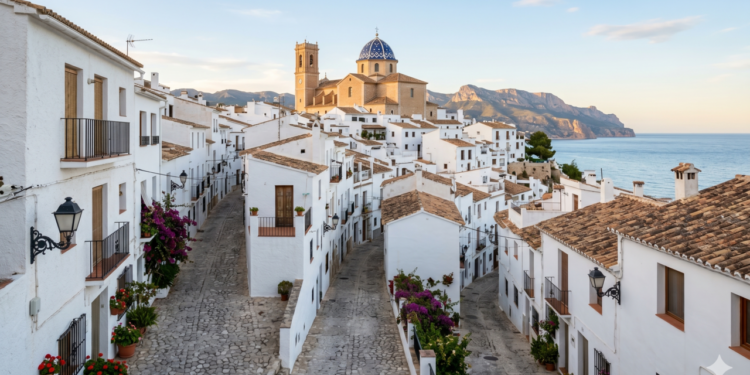 Altea preserva casas brancas e encanta turistas