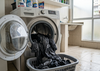 Você está lavando roupa preta do jeito errado