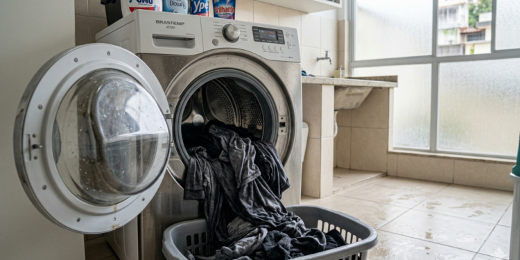 Você está lavando roupa preta do jeito errado
