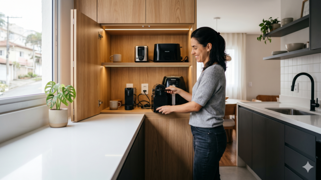 Sua bancada pode ficar livre com essa ideia queridinha