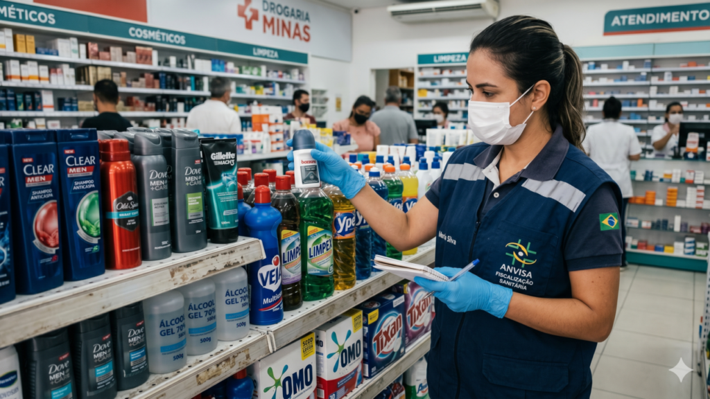 Anmat proíbe cosméticos masculinos e produtos domésticos