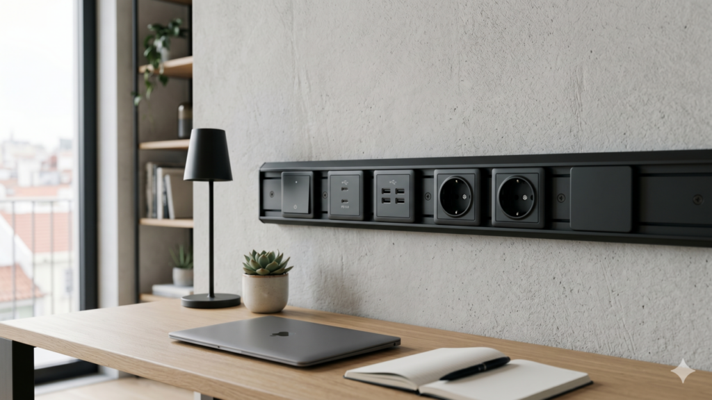 Trilho elétrico modular vira solução mais prática nas casas